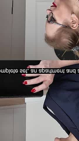 Blonde Property Agent Gets Creampied by Client to Seal the Deal