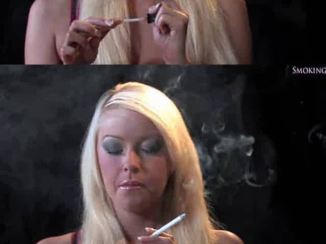 Morgan Make up and Smoking