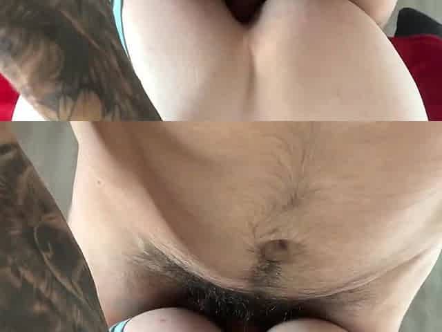 Gran culo en cuatro POV y facial!