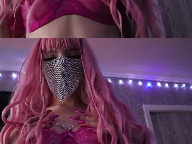 in pink underware bangs with a stranger