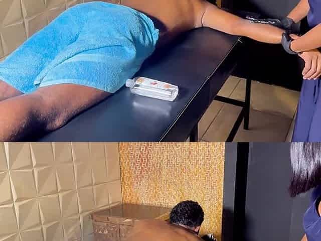 Regular massage with pleased ending!