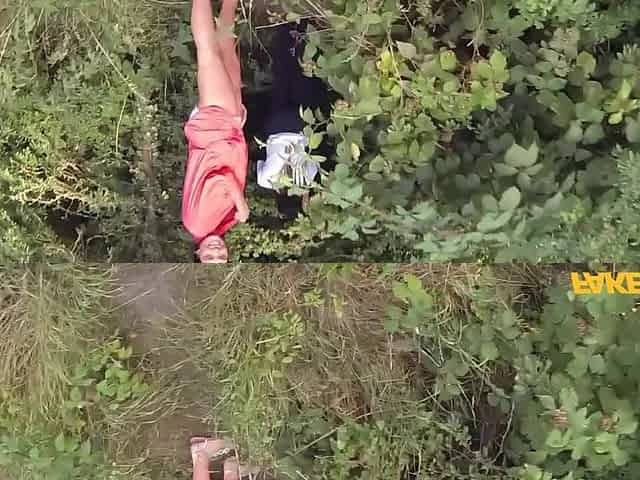 FULL MOVIE - 2 Cops discover Large Breasts Dogging in the Woods - Fake Cop