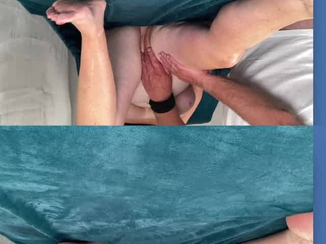 Mrs Mature Feet Gets Her Pussy Massaged