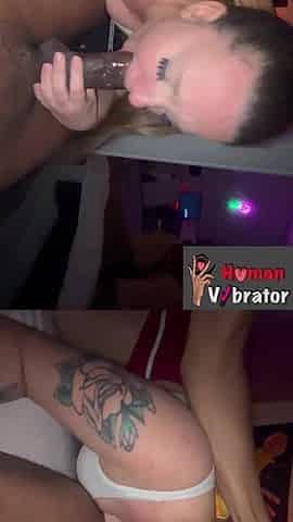 homemade trio with big beautiful woman