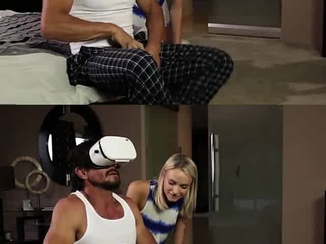 Reality - Emma Hix caught Tommy watching vr porn & gets
