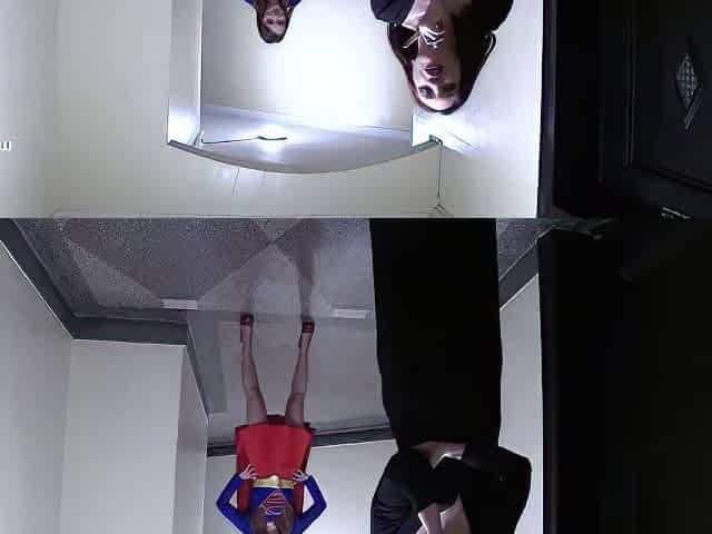Super Girl Gigi meets the Vampire Eve Lezdom