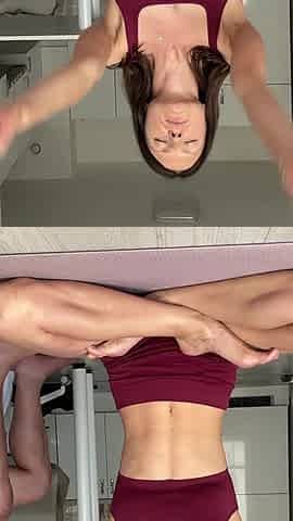 I Fuck Her on the Floor While She's Doing Yoga (full)