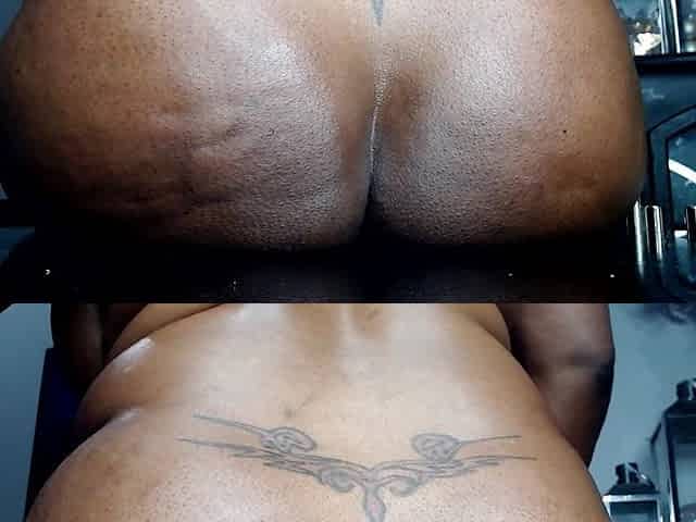 Oily Anal-fyxiation: Giant Ass Against Ebony Bitch