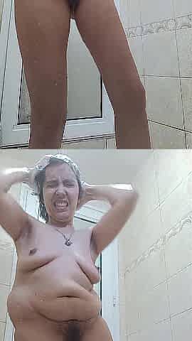 Jess bath shower show!
