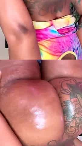 Hot Big Black Latina booty Black and Ebony