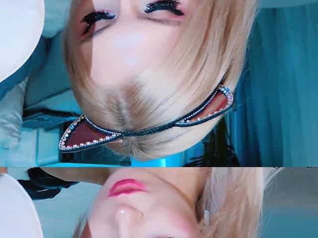 Naughty Blonde Teases with Deep Wet Oral Play