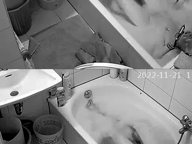Caught in the Bathroom