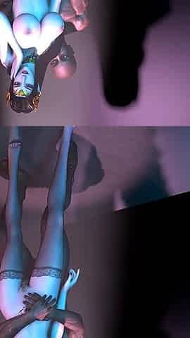 Goddess of the Pixel Realm: Seduction in Motion - 3D Animation Hentai