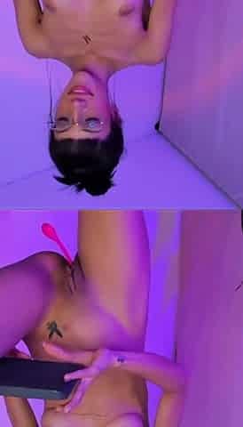 Open My Little Anus Really Well and Open My Pussy for You