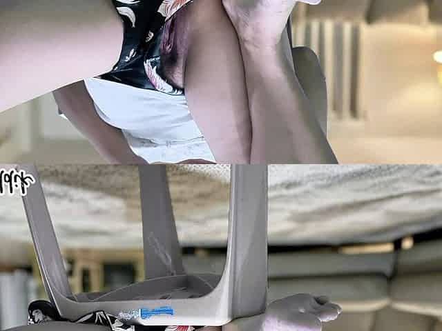 Stepmom Watching Porn on TV in Living Room While Noone at Home