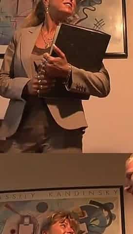 Threesome Fuck with Real Estate Agent and Young Skinny Blonde