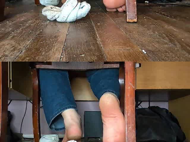POV: Your femboy roommate teases u with their soles - JFF Preview