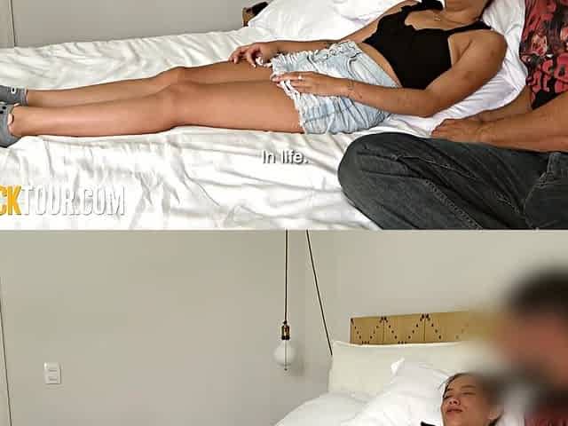Petite 18yo Latina Stepdaughter FACE FUCKED By Big Cock Stepdaddy POV