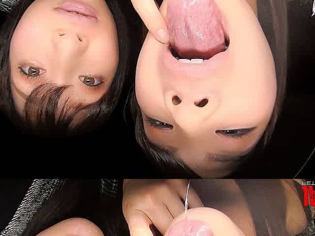 POV Wet Tongue Show Mai Imai & Reia Hoshino Entice You in Then Drench You in Slick, Sweet Strings of Drool