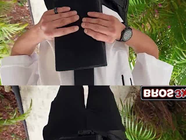 2 Slutty Babes Tag-Team A Fortunate Missionary's Large Jock