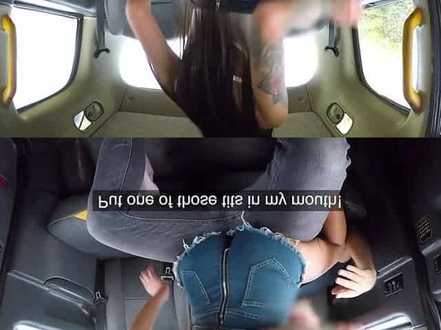 Fake Taxi - Taut Little Butt asks me to CUM INSIDE HER marvelous vagina