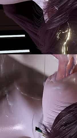 3D Super Hot Teacher Have a Hardcore Blowjob Sex with Young Big Cock
