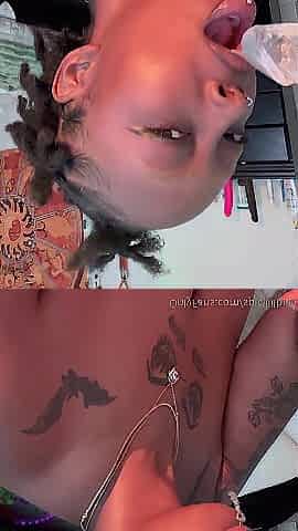 Black Suck Sextoy Blow job