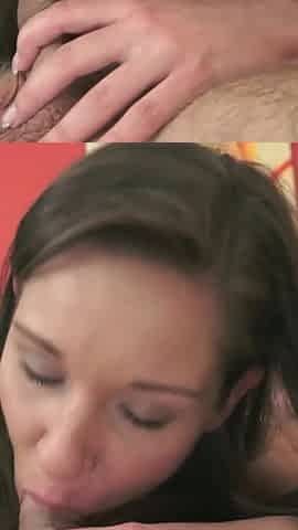 Perfect babe fucked by an older guy