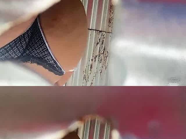 Compilation of gals in public dressing room outdoors