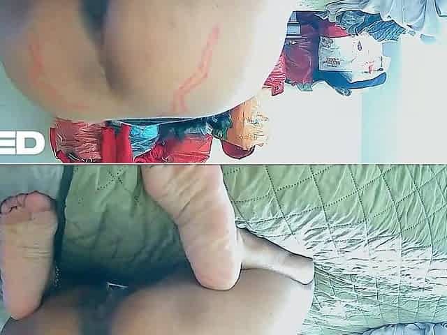 ANAL BUTT and VAGINA GAPING Fetish Widening it open