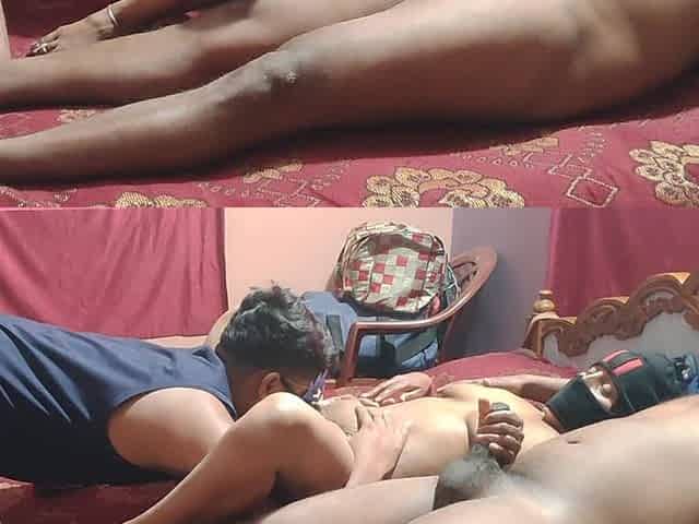 Full threesome sex with 2 boyfriends