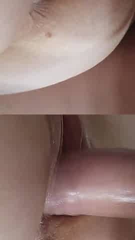 I Fucked My Young Neighbor From Behind and Ejaculated on Her