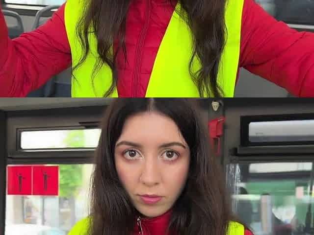 Caught Bus Conductor Cheating Passengers and Screwed Him Cum in Snatch