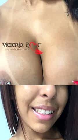 Big boobs milf masturbates with her dildo