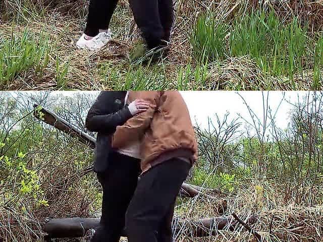 Curvy Wife Banged in the Rain and Cum on Her Bush