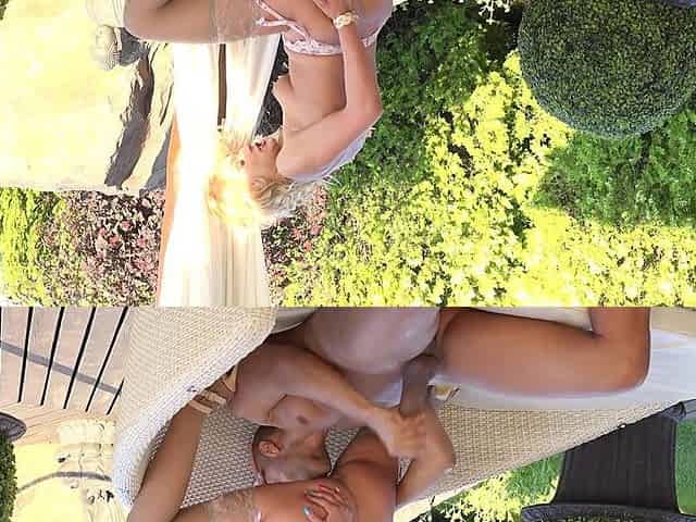 Outdoor Fuck!! Outside the Hard Cock Is Fucked
