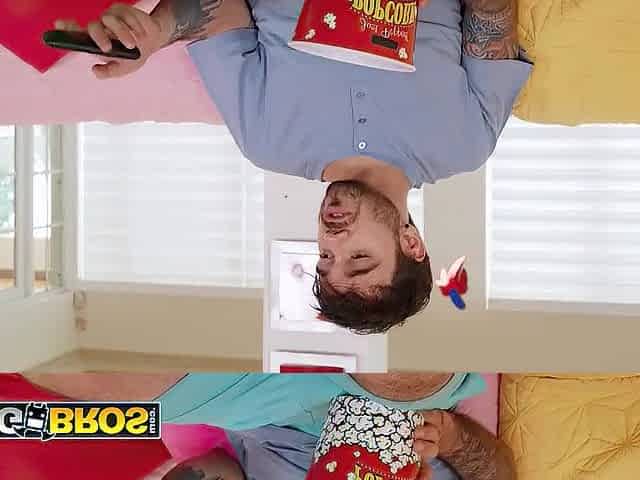 BANGBROS - Kelsey Kane Was About To Watch A Movie With Her Stepbro But Decides Fucking Is More Fun
