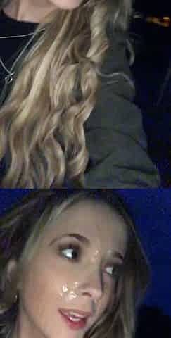 Blonde amateur hardcore homemade amateur facial cumshot