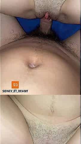 Je me prends du foutre dans la chatte (CREAMPIE)