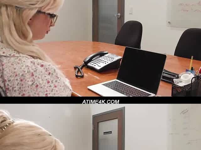 Lexi Lore trades a favorable review for a steamy office rencounter with Scotty P