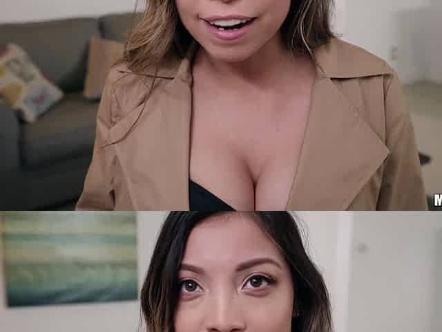 POV sex with exotic babe Vivianna Mulino