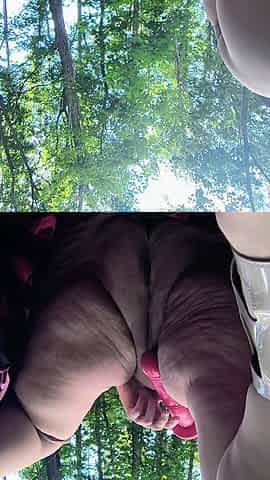 In the Woods Fucking Her Stepsister's Husband Good Like Her Lazy Stepsister Should