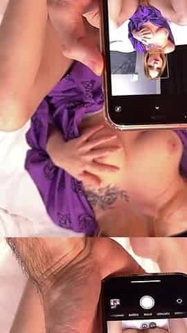 Stepbro Helps Me Make Nudes for My BF - Enden with Cum on Me!