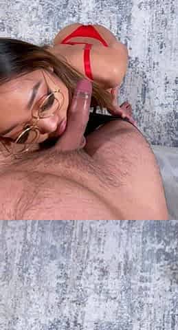 Blowjob POV blowjob cumshot facial brunette pov
