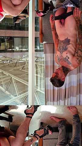MILF XXX Producer Fucks Tatted Bad-boy During Casting Call