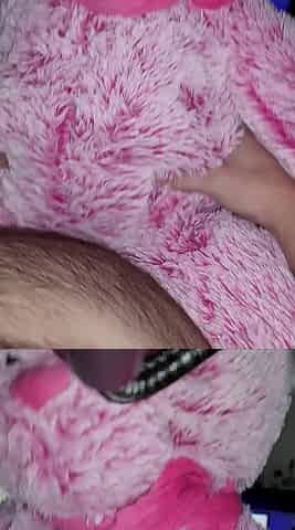 Pink teddy fuck