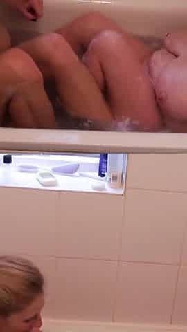 Trisha and Her Friend Take a Bath Together