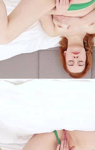 Redhead Girl Has Intense Toe Curling Orgasm