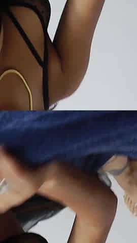 My Brunette Latina Stepsister Dresses Sexy and Sucks My Dick