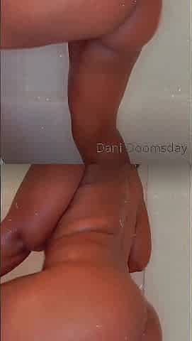 TELE Literaryvixen Super Hot Black Shower Session w/ Dani Doomsday Episode 11